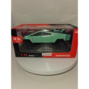 Xinhaodi Model Tesla Cybertruck 1:32 Scale Teal - BNIB